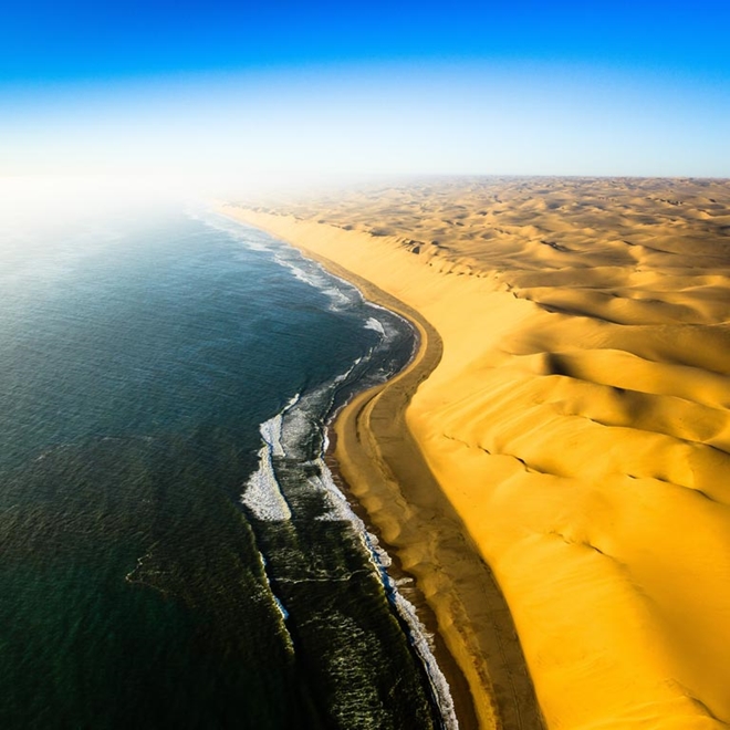 Skeleton Coast in Namibia