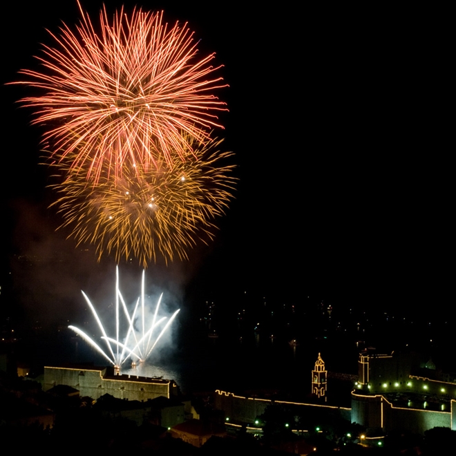 Fireworks, Dubrovnik Summer Festival