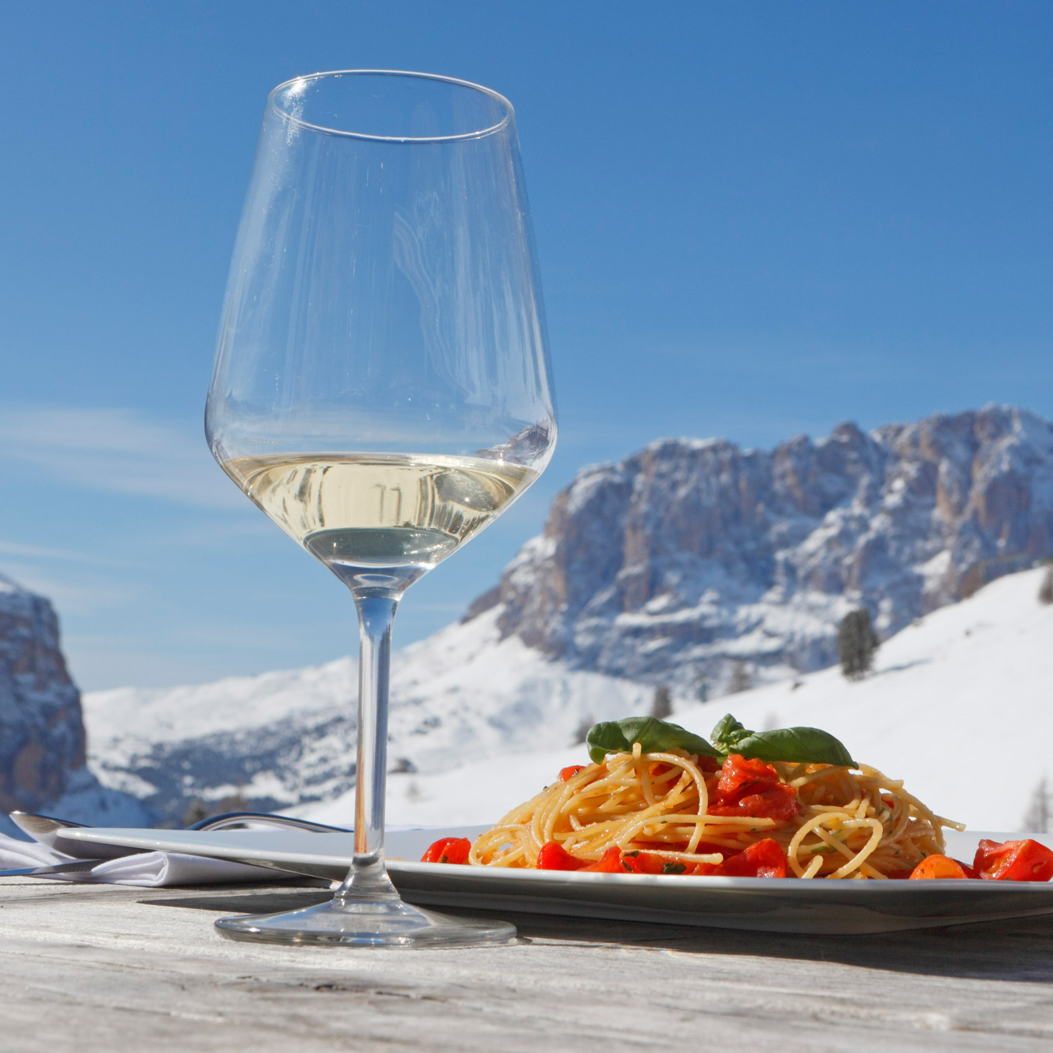 Lunch, Dolomites