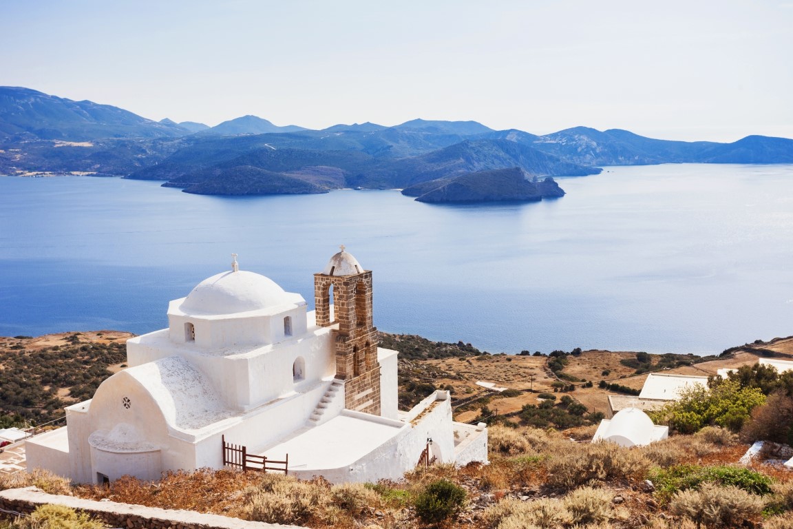 Milos in Greece