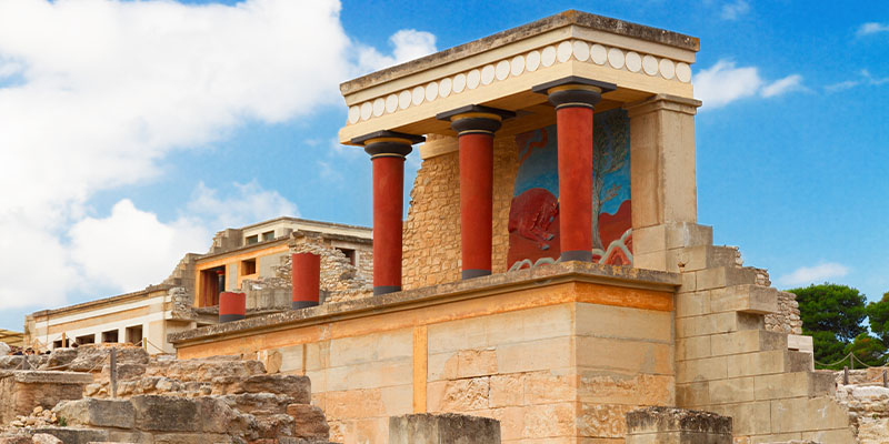 The Minoan Palace ruins