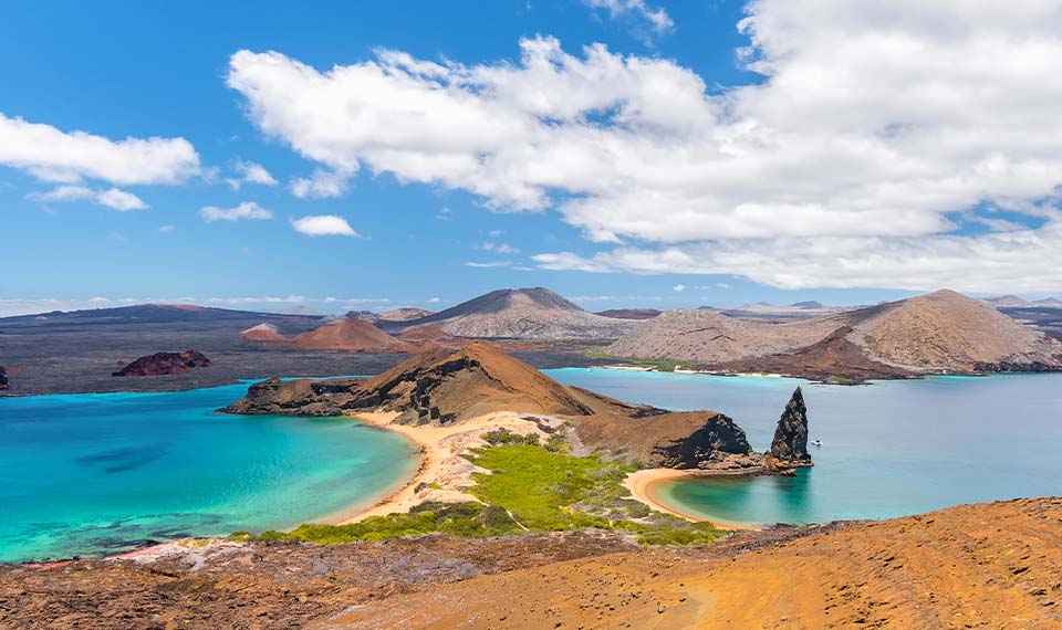 The Galapagos and Machu Picchu