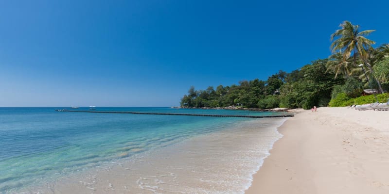Trisara beach in Phuket, Thailand