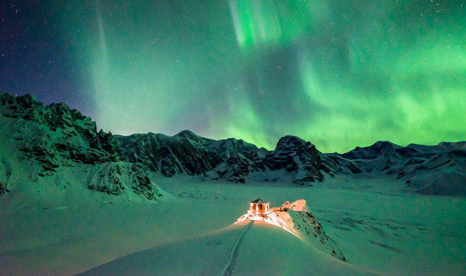 Sheldon Chalets, Alaska, USA