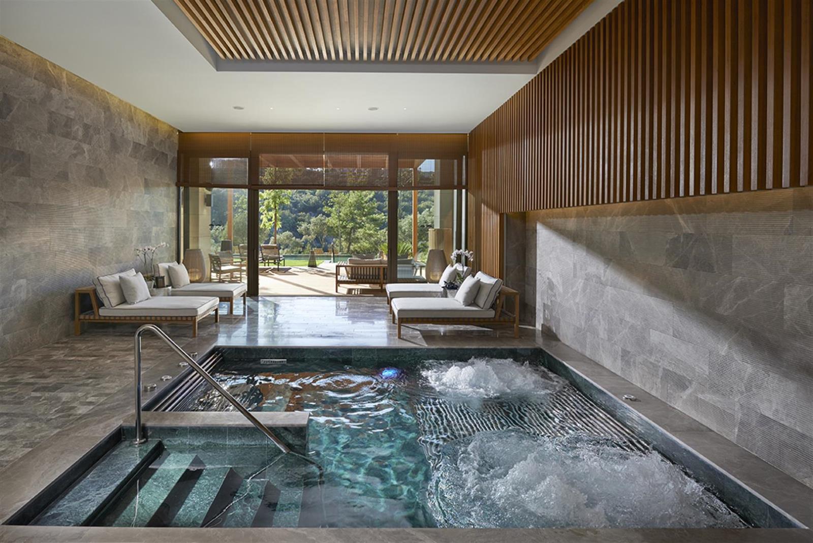 The spa at the Mandarin Oriental Bodrum