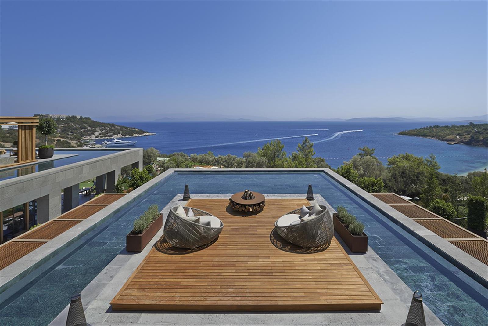 Welcome Lounge at the Mandarin Oriental Bodrum