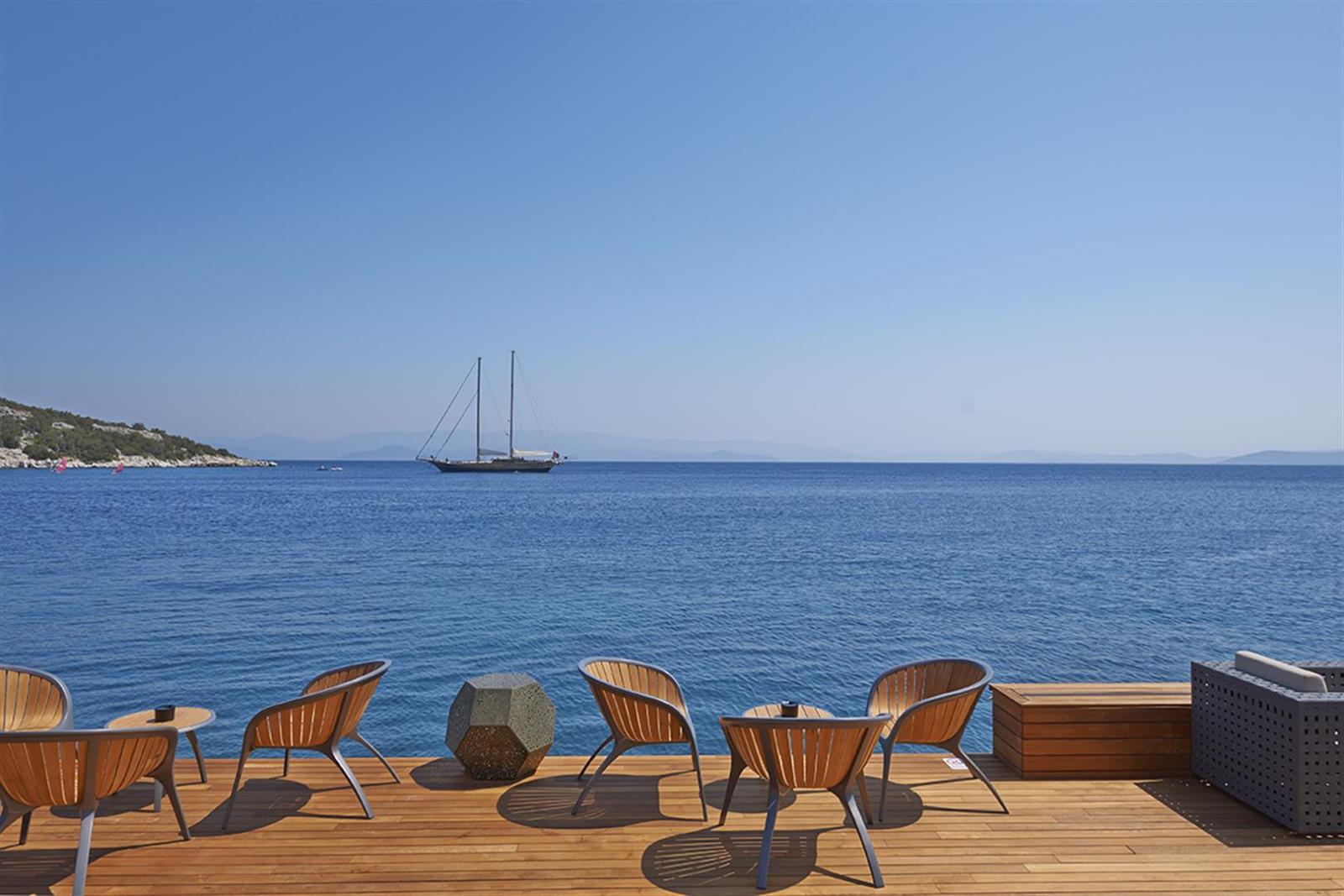 Ocean views from the resort
