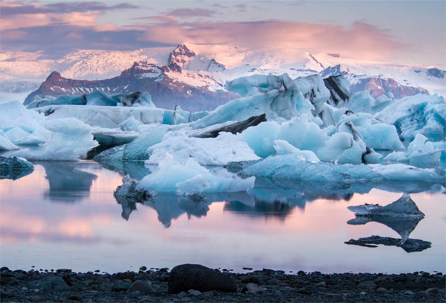 Glaciers in Iceland