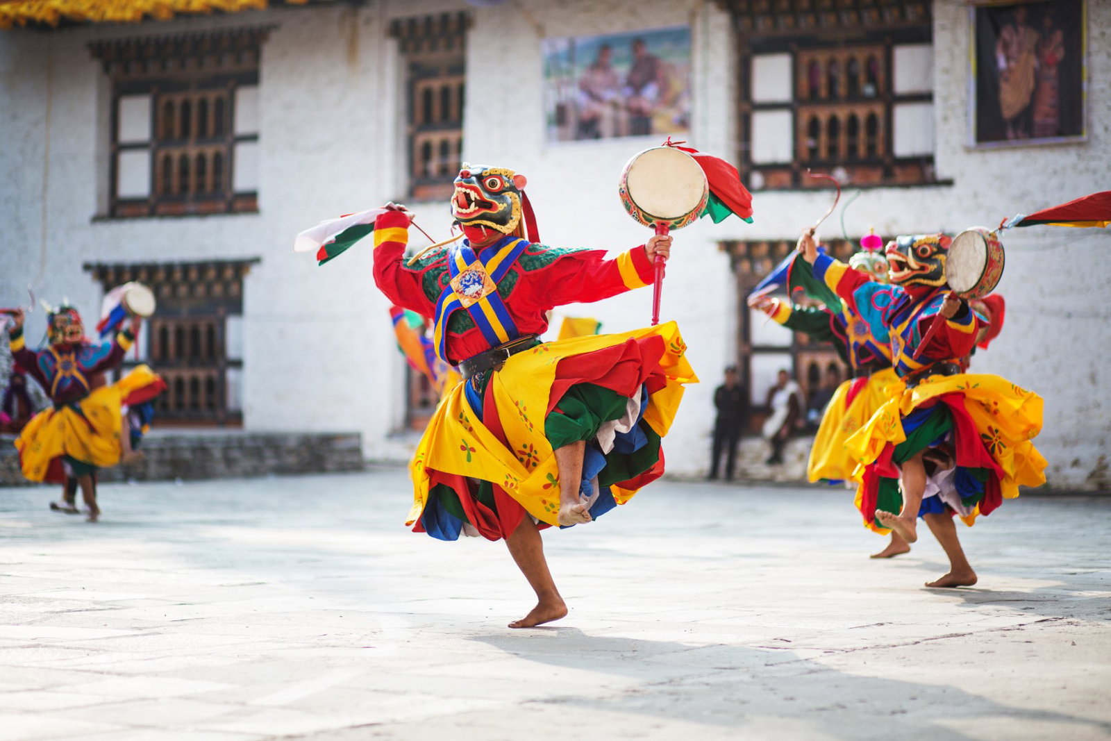 Traditional Dance in Mongar, Bhutan
