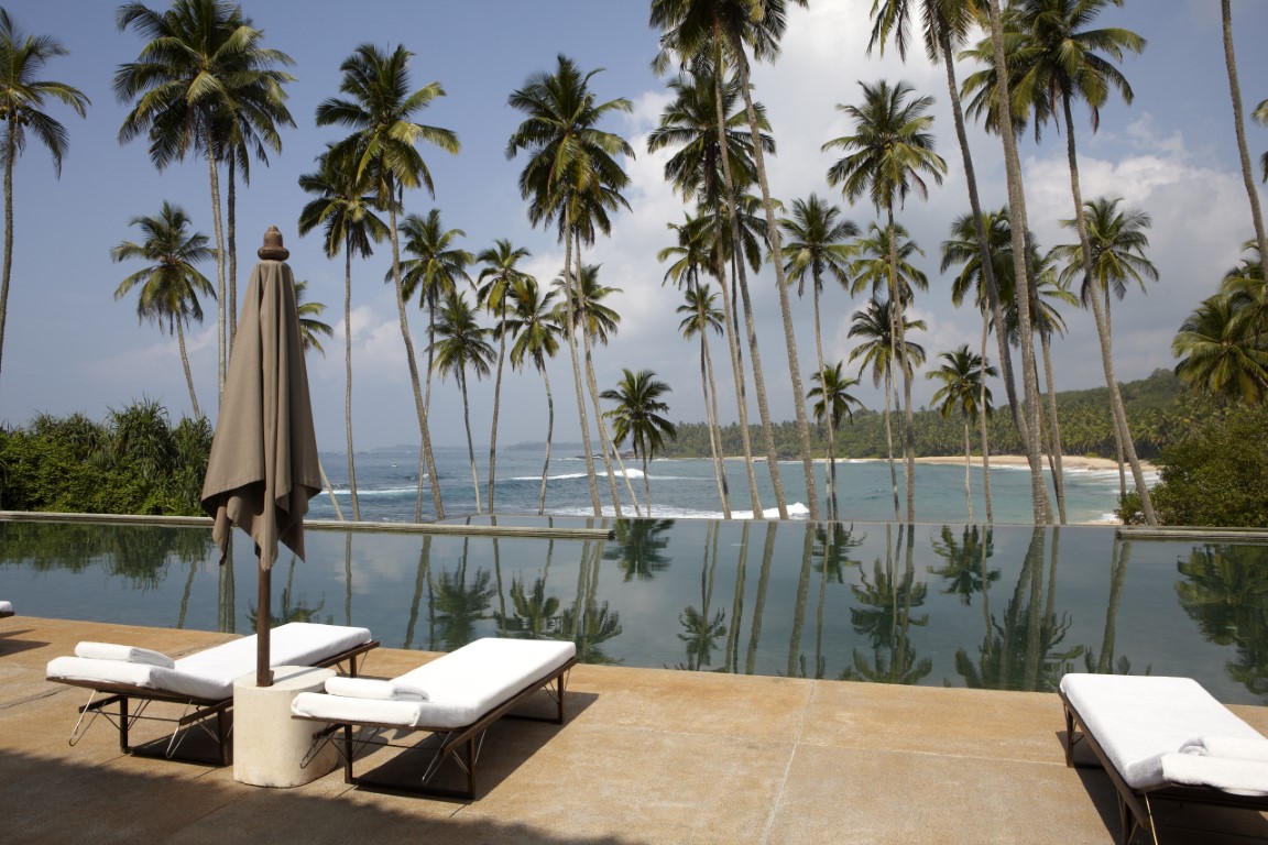 Swimming Pool view at Amanwella