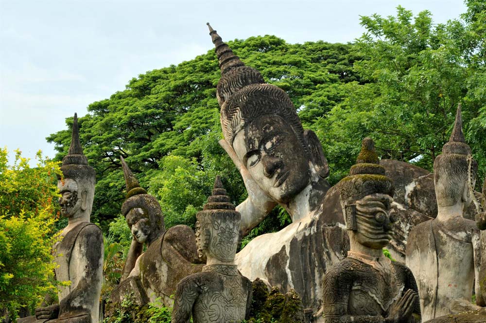 Buddha Park in Vientiane