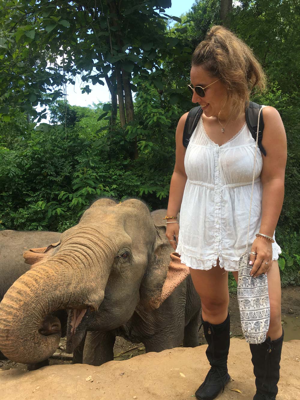 Meeting the locals