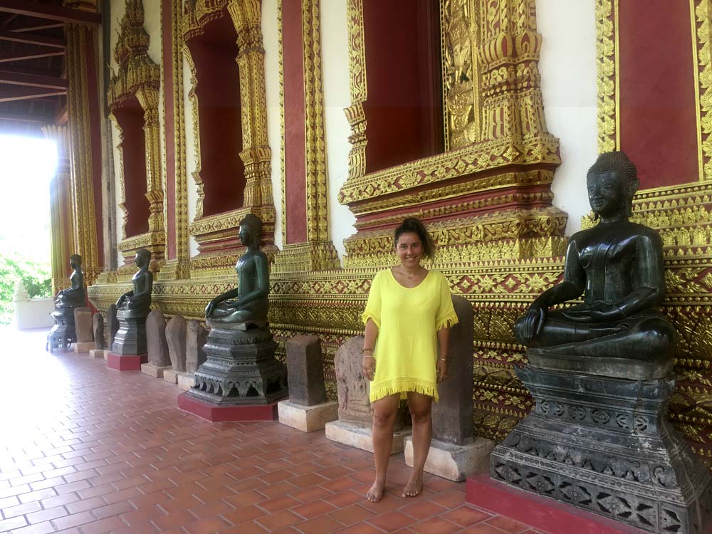 Sarah discovering Laos