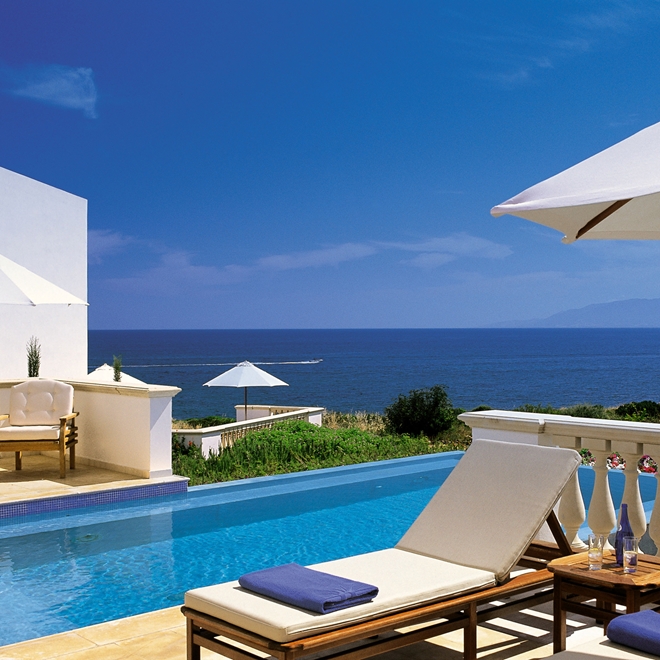 Private pool at Anassa