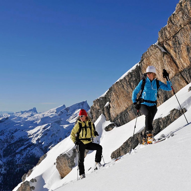 Dolomites ski safari, Alps