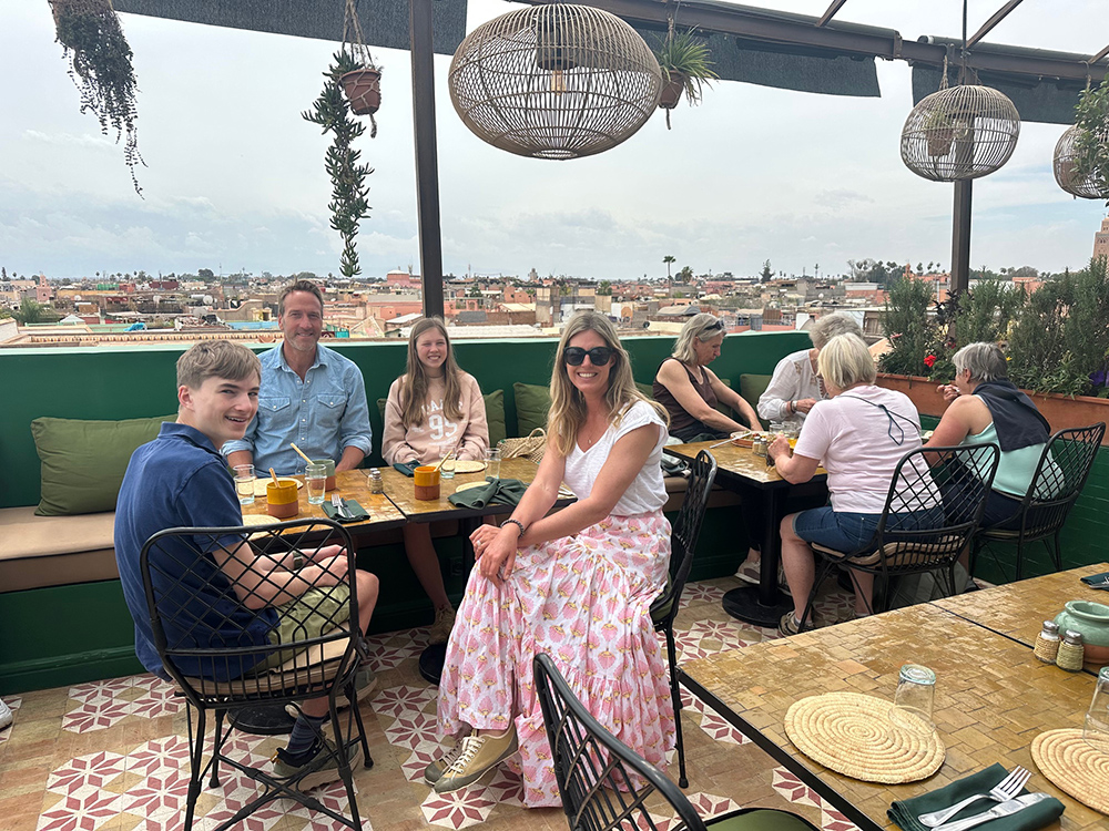Lunch in Marrakech