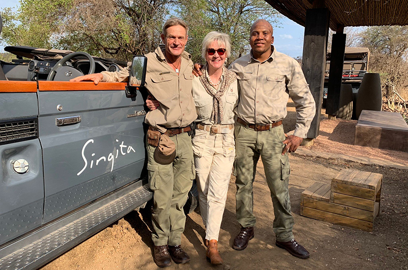 Jules on safari