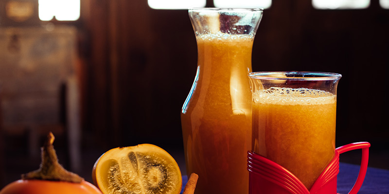 A jug of canelazo