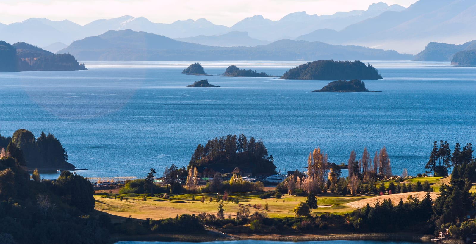 Lake crossing to Bariloche in the Chilean lake district