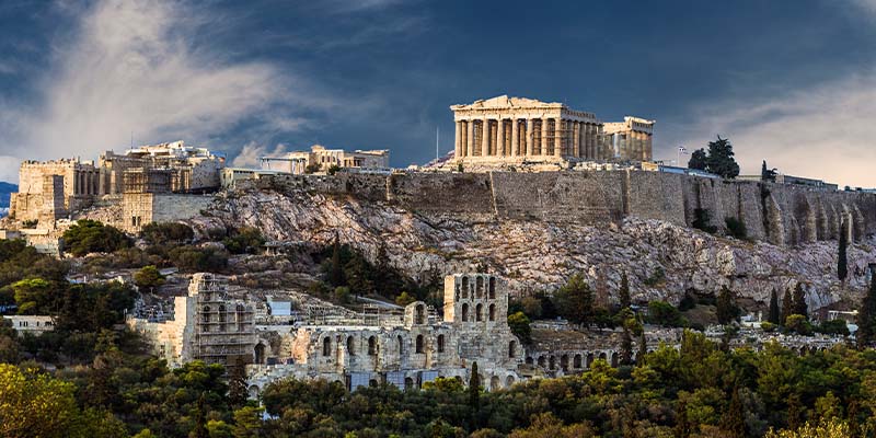 Ancient Ruins in Greece
