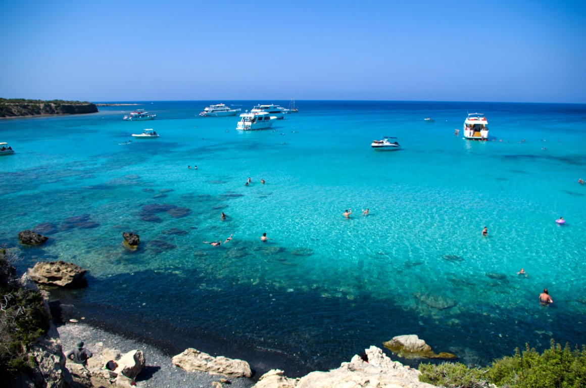 Blue Lagoon in Cyprus
