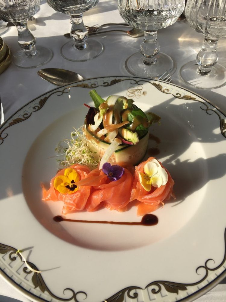 Beautifully prepared dishes