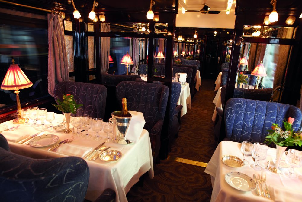 Dinner on board