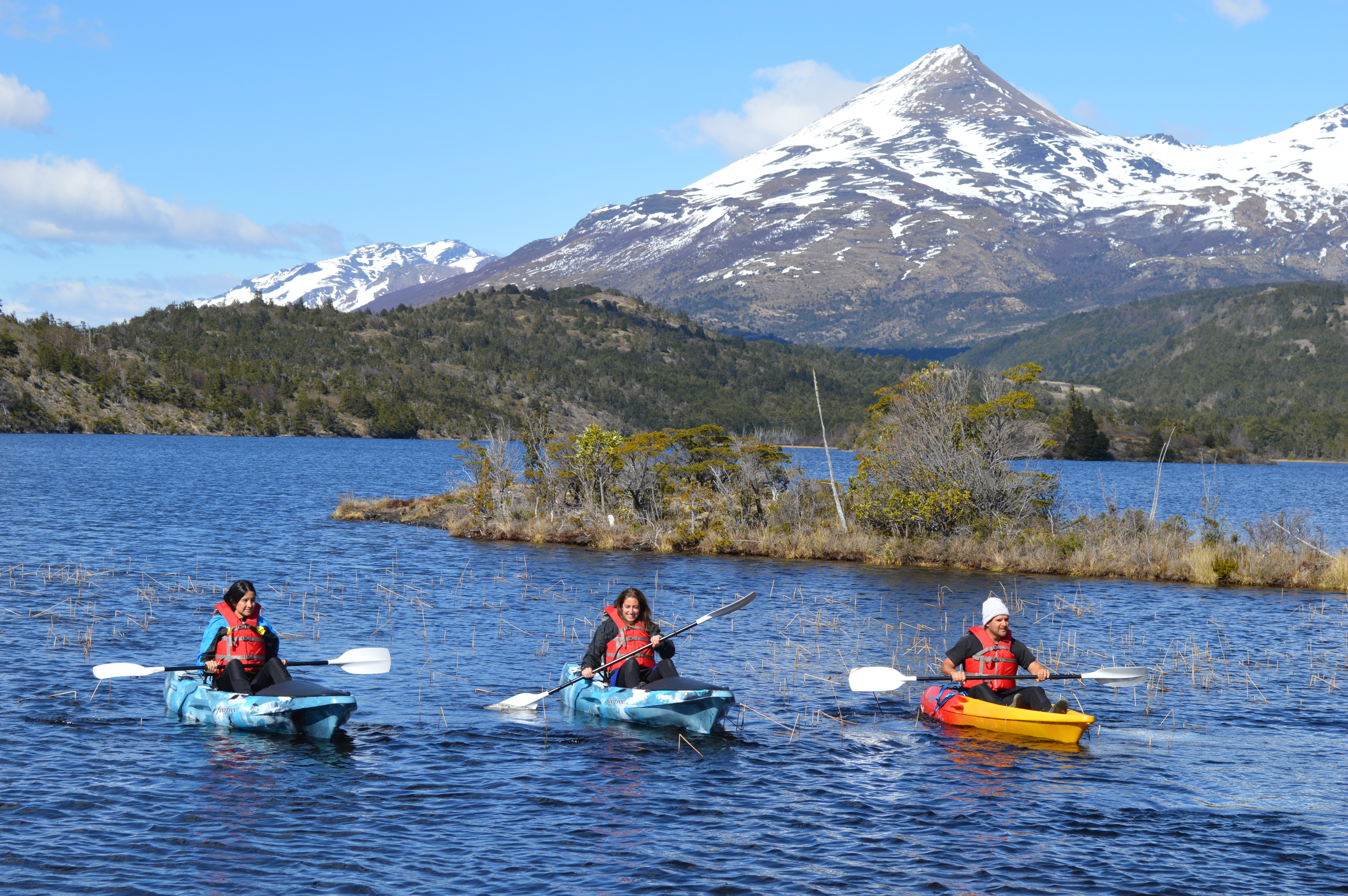 Kayaking in Torres del Paine
