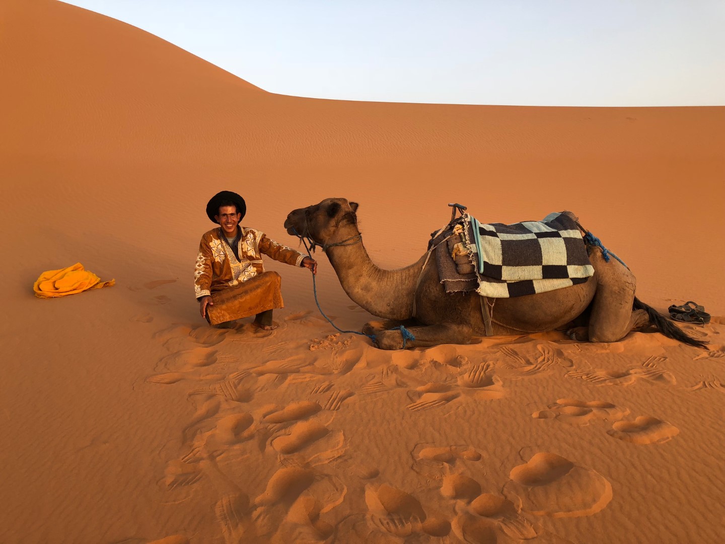 Berber in the desert