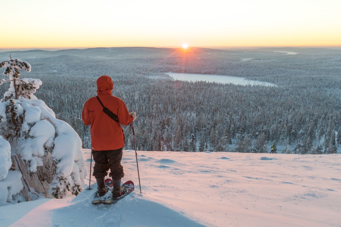 Cross country skiing is only one of the activities on offer