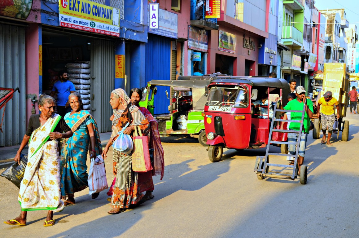 Locals in Sri Lanka