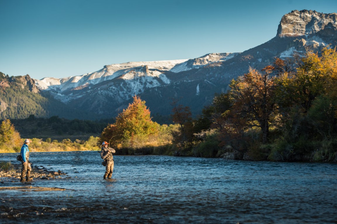 Fly fishing is incredible here