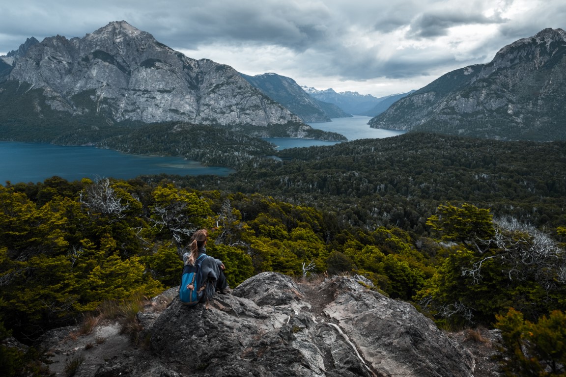 Hiking around Lake Nahuel Huapi