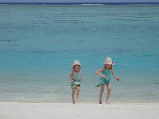 Shallow waters, perfect for youngsters