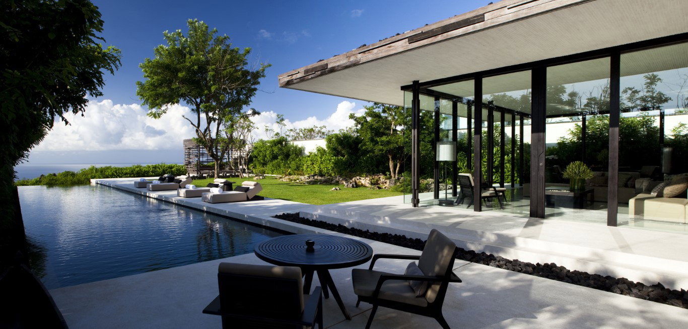 Pool view at Alila Villas