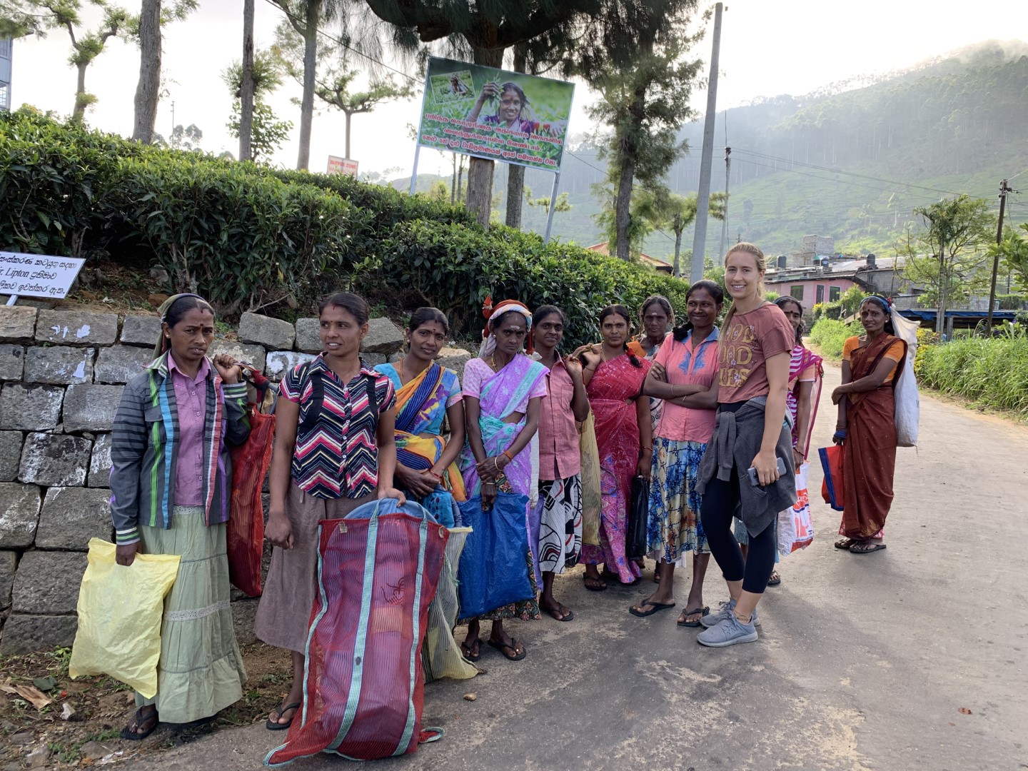 Lauren & Tea Workers