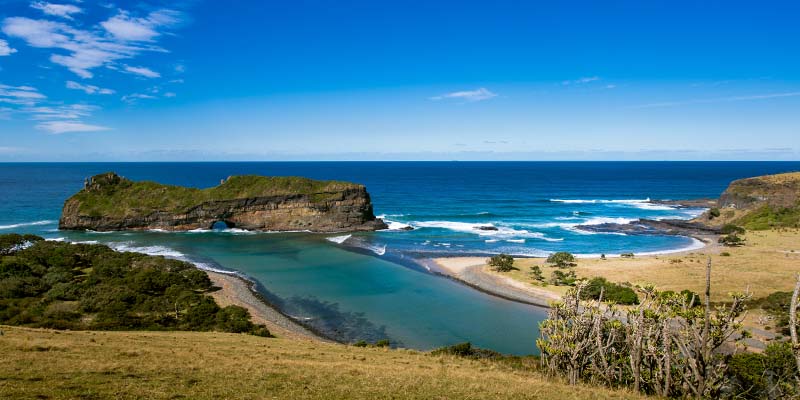 An image of the Hole in the Wall at Coffee Bay