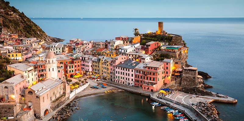Cinque Terre and its marina