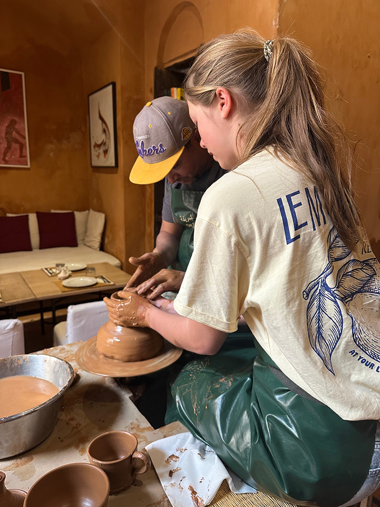 Pottery Class in Marrakech