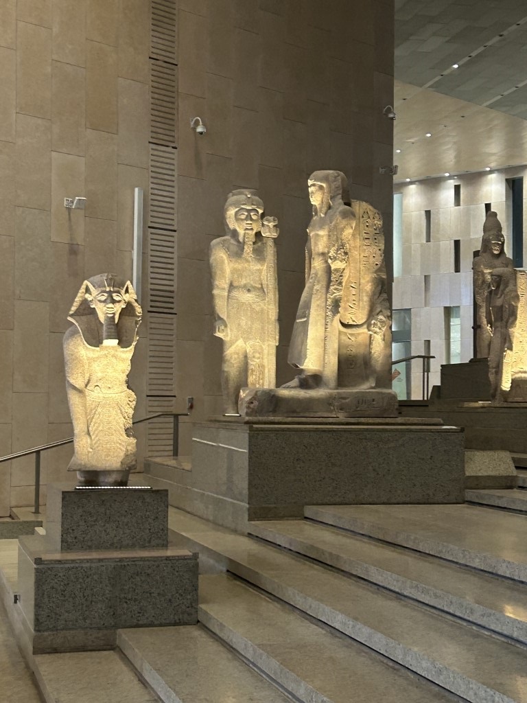 Exhibit in the Egyptian Museum