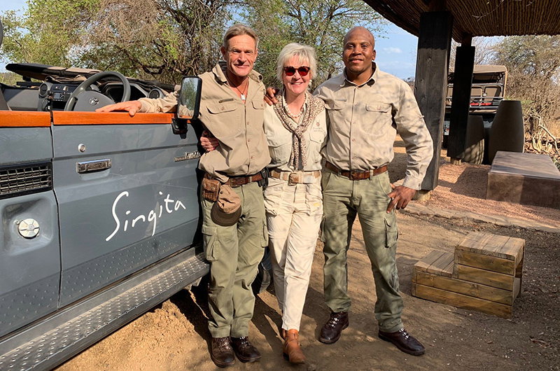Jules on safari