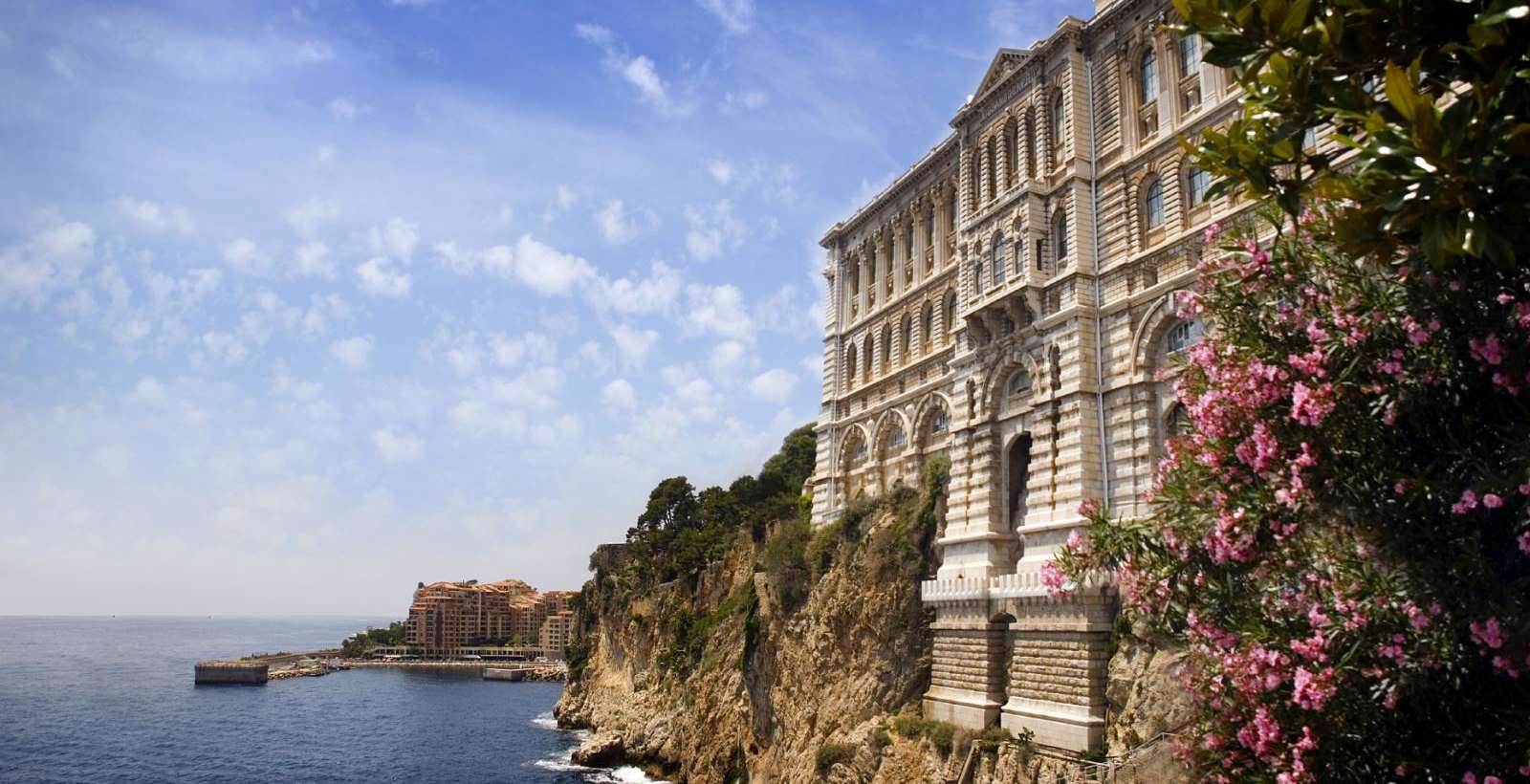 Building on a coast in Monte Carlo