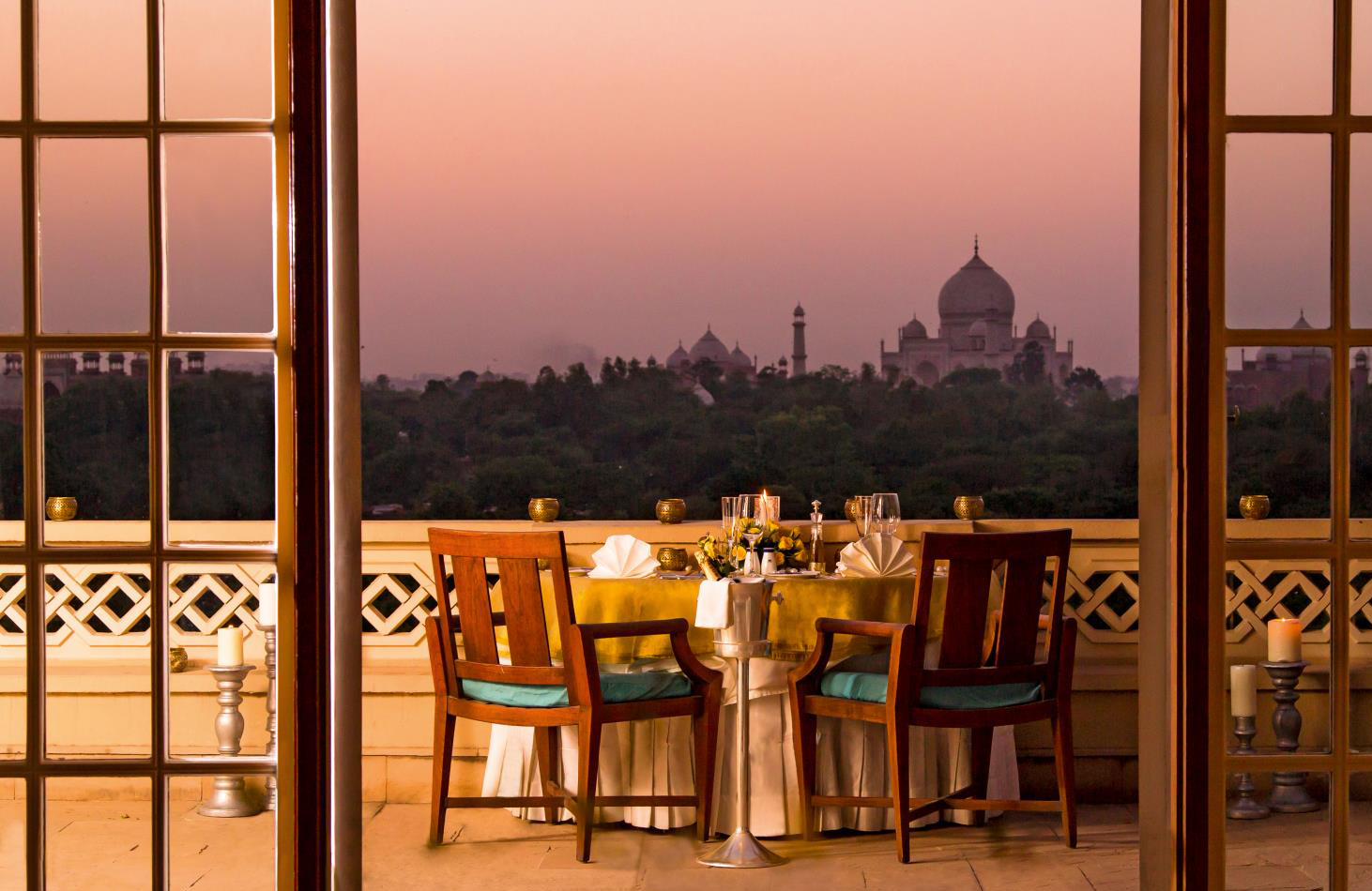 Swap date night for candlelit fine dining