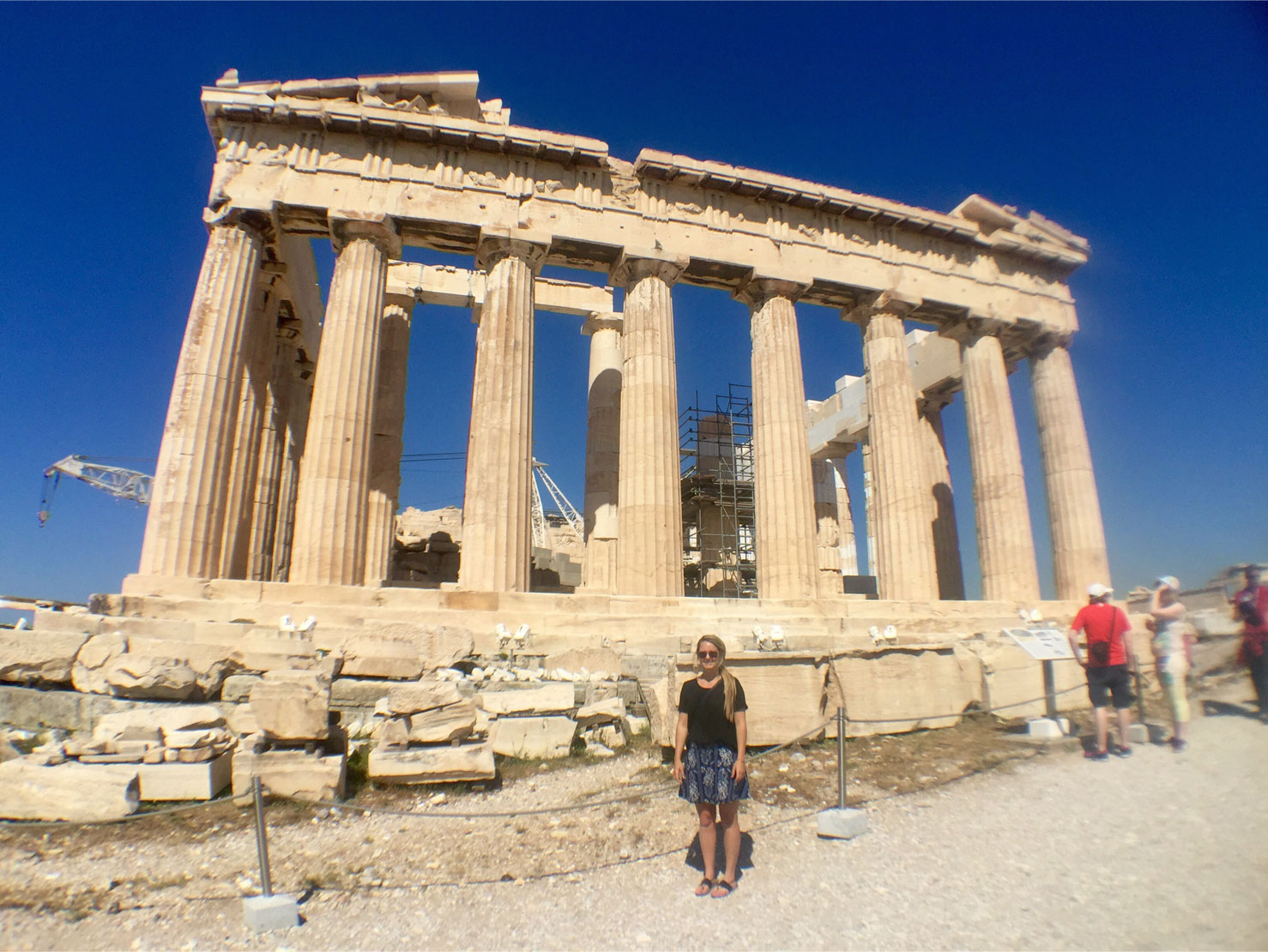Cammie in Athens