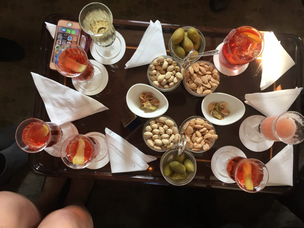 Canapés were only the beginning