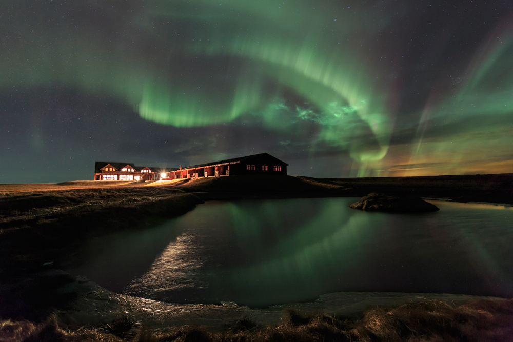 Northern Lights from Hotel Ranga