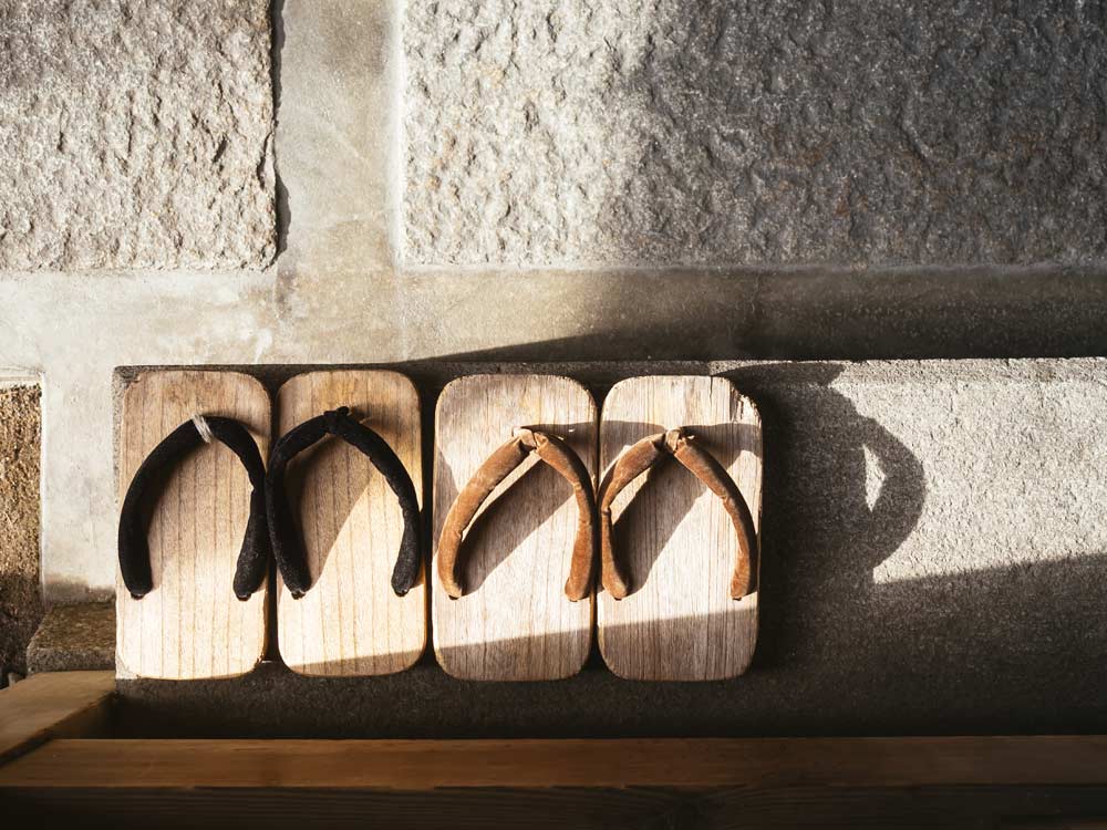 Leave your shoes at the door