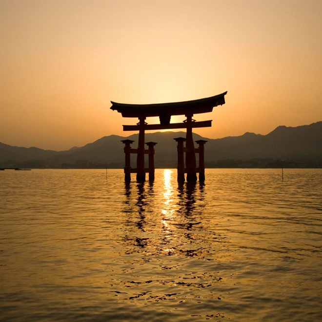 Sunrise in Japan