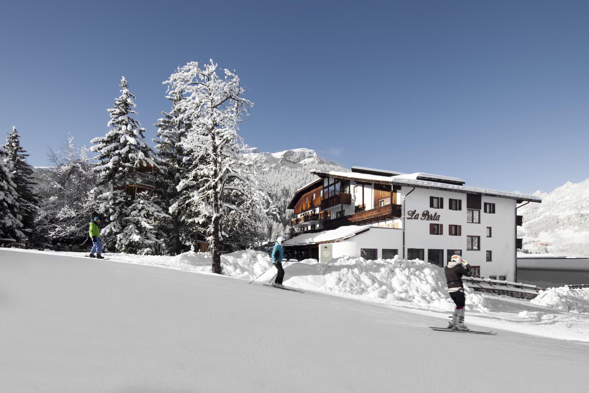 Exterior view of La Perla in Italy