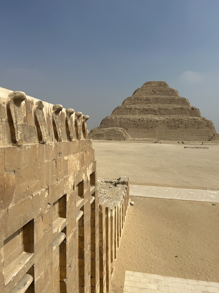 Step pyramid in Djoser Egypt